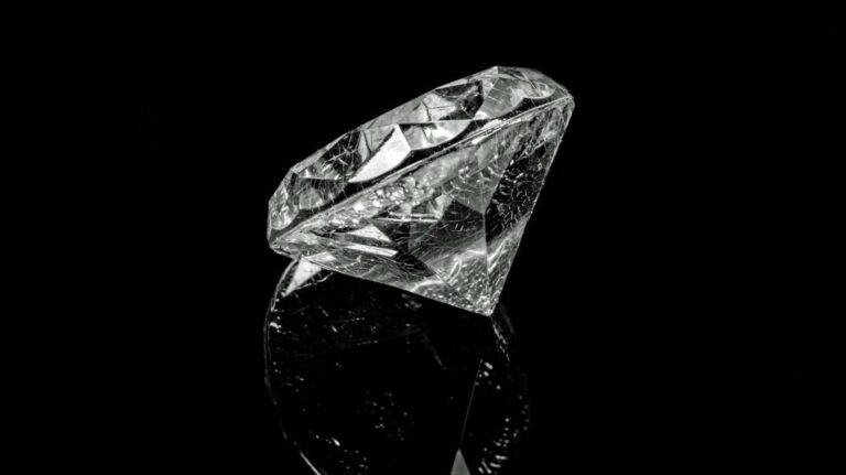 diamond, crystal, gem